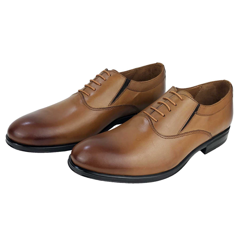 CH0044-015 - Chaussure cuir TABAC - deluxe-maroc