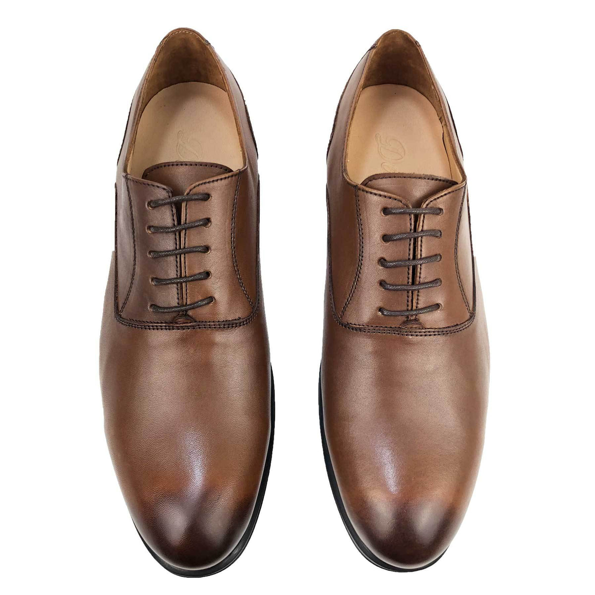 CH1336-015 - Chaussure cuir Taba - deluxe-maroc