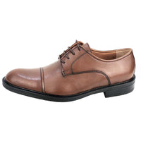 CH311-015 - Chaussure cuir Taba - deluxe-maroc