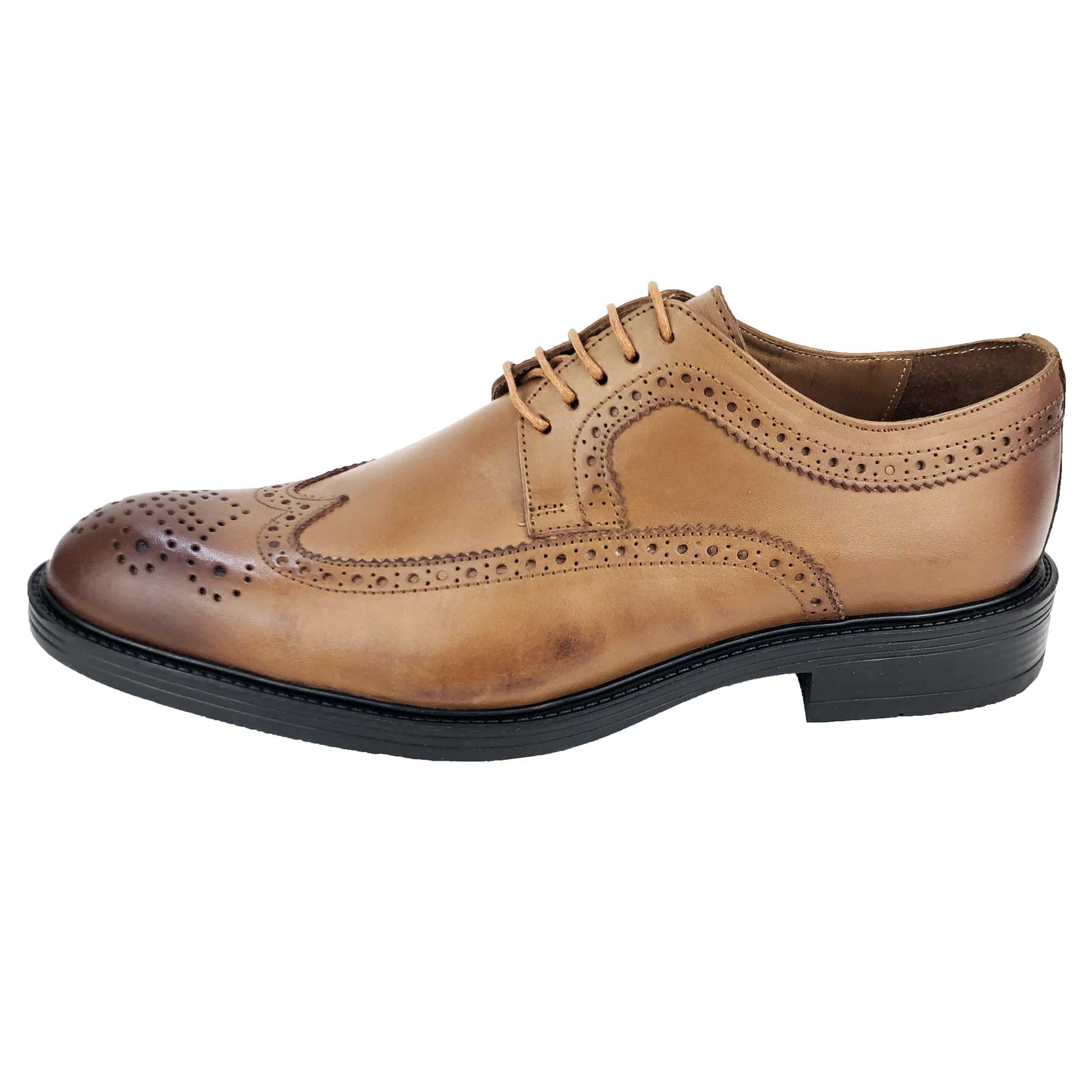 CH312-015 - Chaussure cuir sable - deluxe-maroc