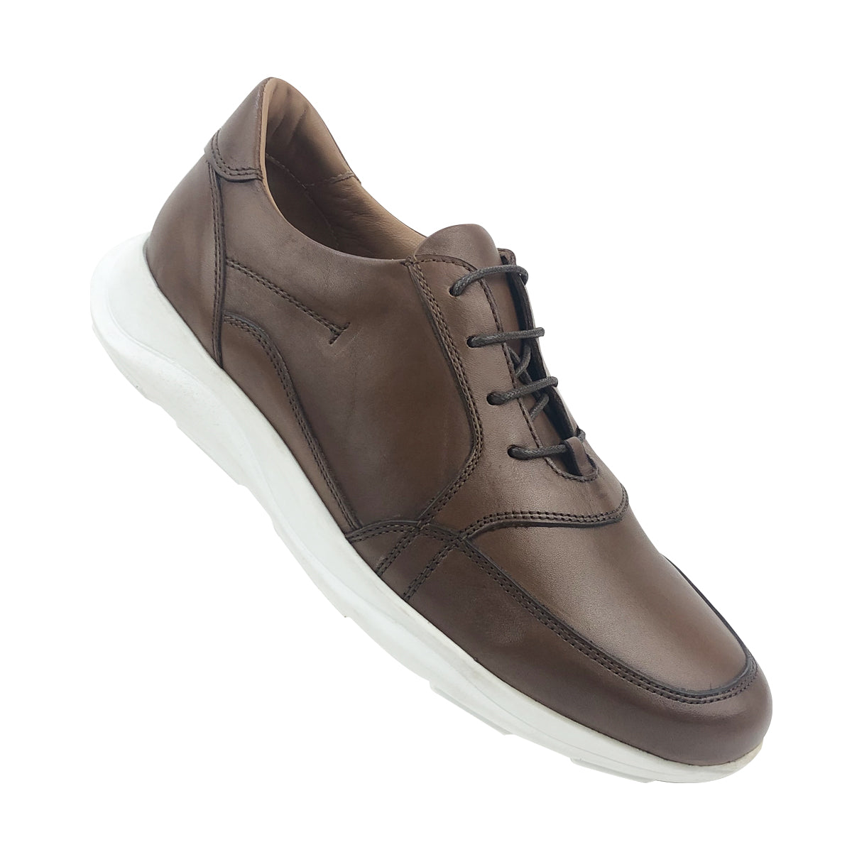 BSK04-015 - Chaussure cuir Taba - deluxe-maroc
