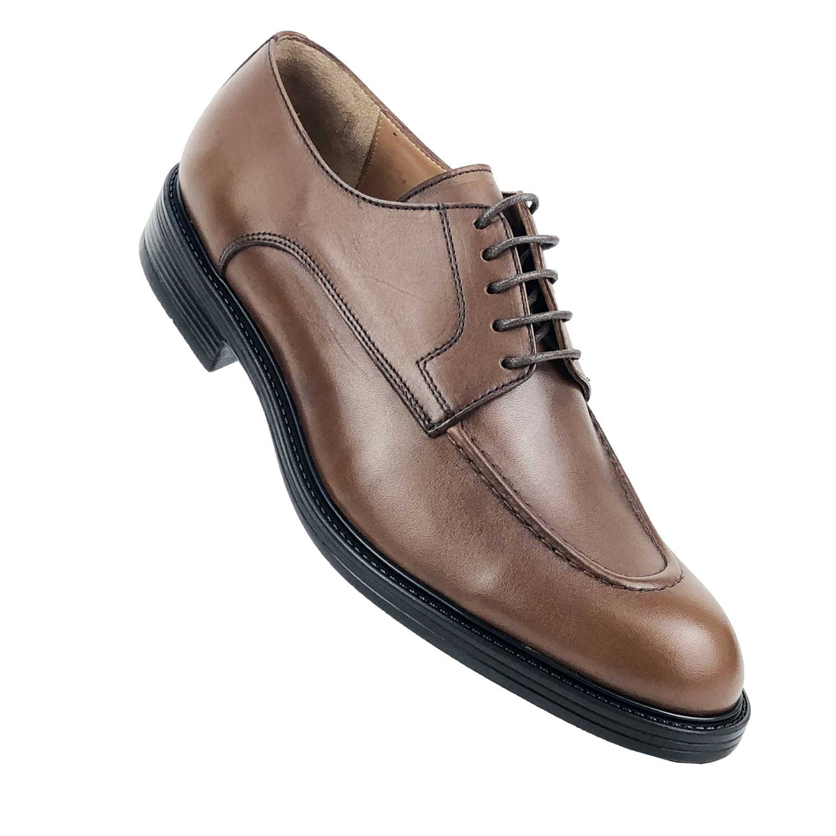 CH396-015 - Chaussure cuir Taba - deluxe-maroc