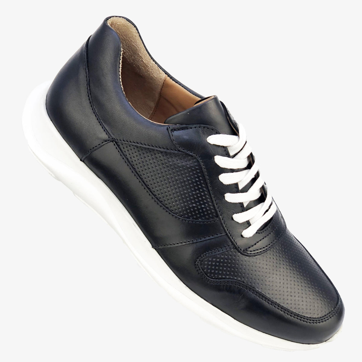BSK008-015 - Chaussure cuir noir - deluxe-maroc