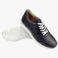 BSK008-015 - Chaussure cuir noir - deluxe-maroc