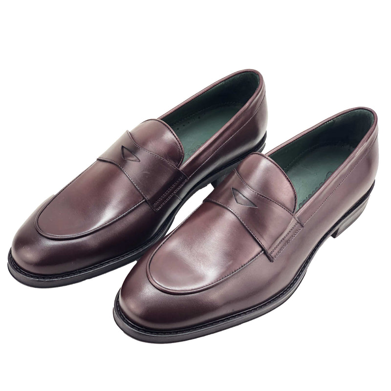 CH1544-019  - Chaussure Cuir Bordeaux - deluxe-maroc