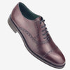 CH01-019  - Chaussure Cuir Bordeaux - deluxe-maroc