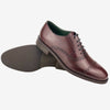 CH01-019  - Chaussure Cuir Bordeaux - deluxe-maroc