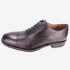 CH01-019  - Chaussure Cuir Graine Bordeaux - deluxe-maroc