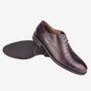 CH01-019  - Chaussure Cuir Graine Bordeaux - deluxe-maroc