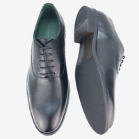 CH01-019  - Chaussure Cuir Noir - deluxe-maroc