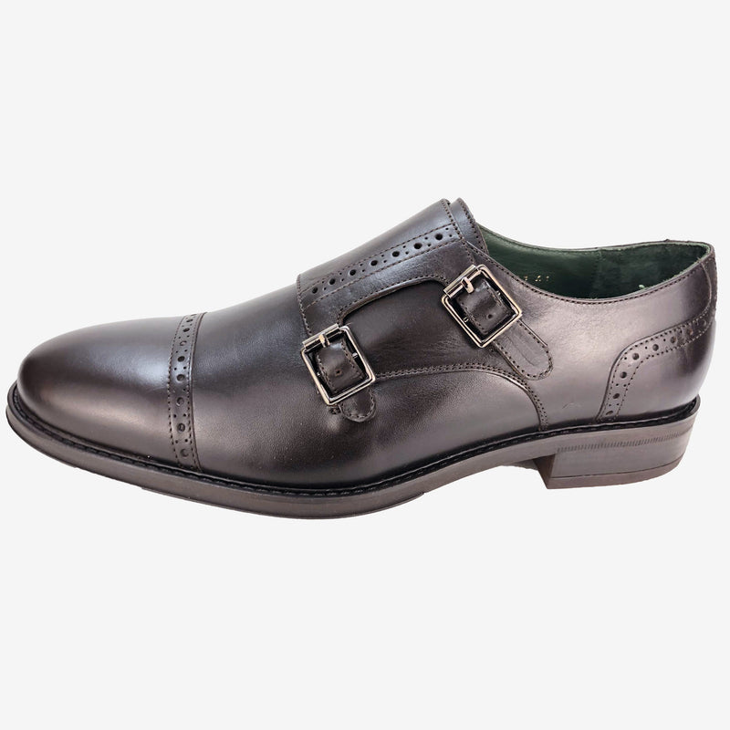 CH411-019  - Chaussure Cuir Marron - deluxe-maroc