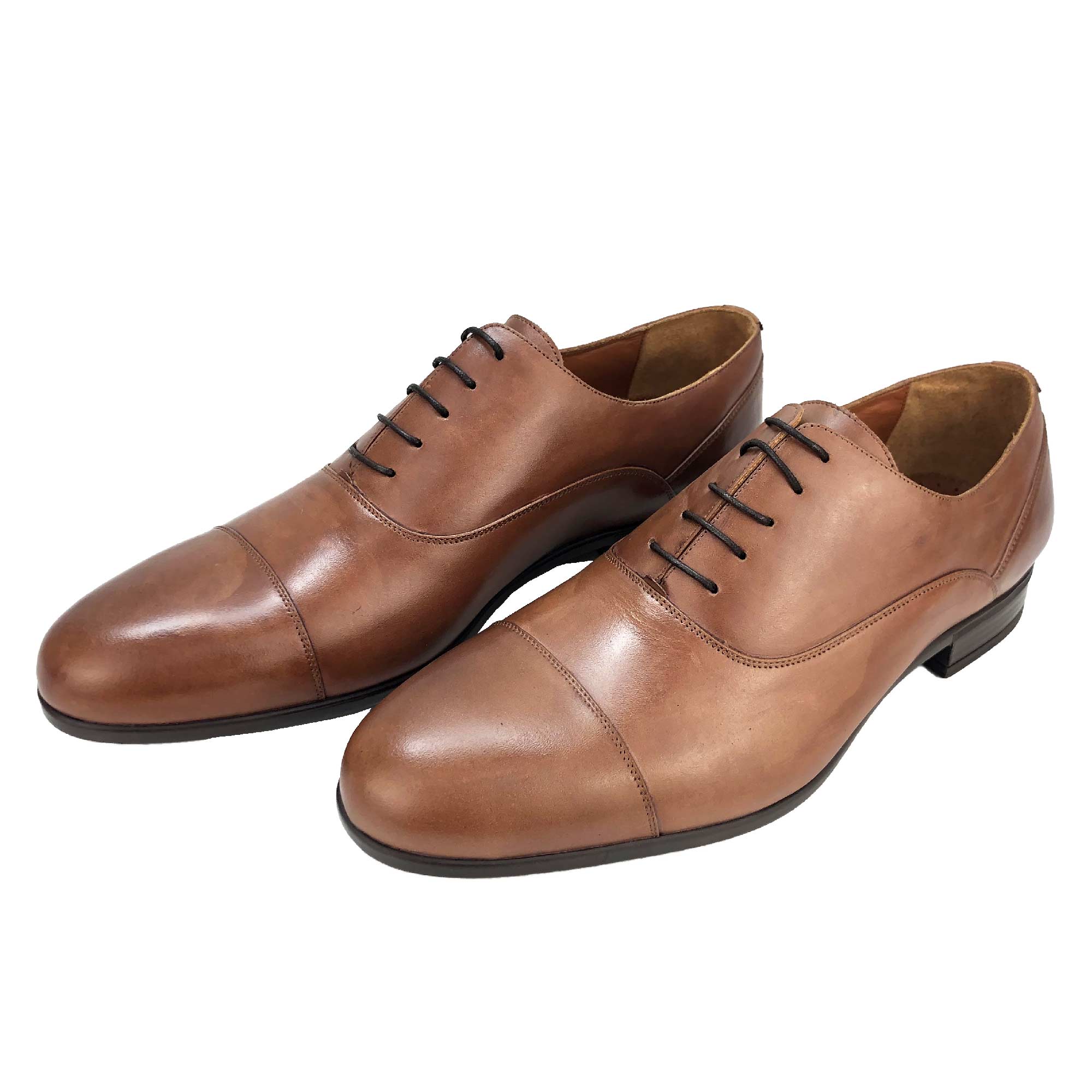 CH325-019  - Chaussure Cuir Taba - deluxe-maroc