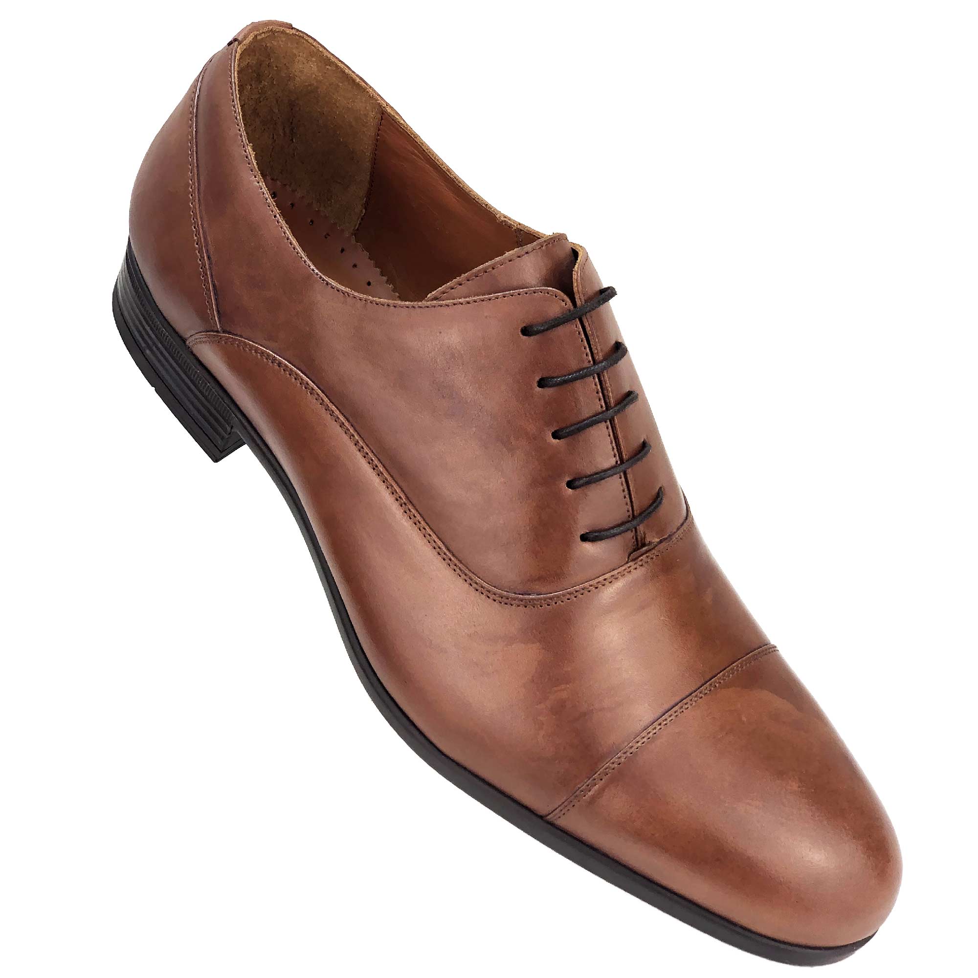 CH325-019  - Chaussure Cuir Taba - deluxe-maroc