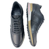 BSK423-015 - Chaussure cuir Noir - deluxe-maroc