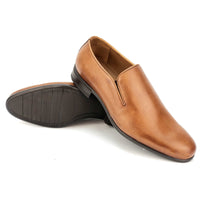 CH3999-019 Chaussure Cuir tabac - deluxe-maroc