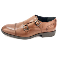 CH411-019  - Chaussure Cuir TABAC - deluxe-maroc