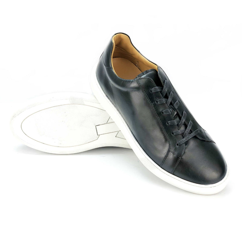 BSK030-022 - Chaussure cuir Noir - deluxe-maroc