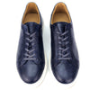 BSK030-022 - Chaussure cuir Bleu - deluxe-maroc