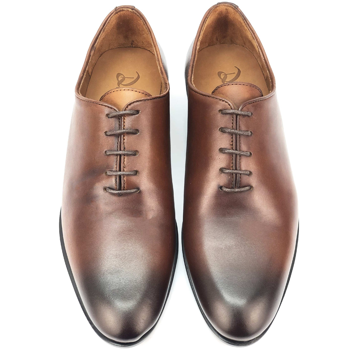 CH587-015 - Chaussure cuir Tabac - deluxe-maroc