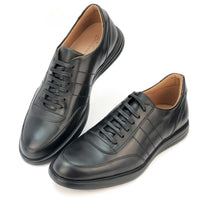 BSK2493-015 - Chaussure cuir NOIR - deluxe-maroc